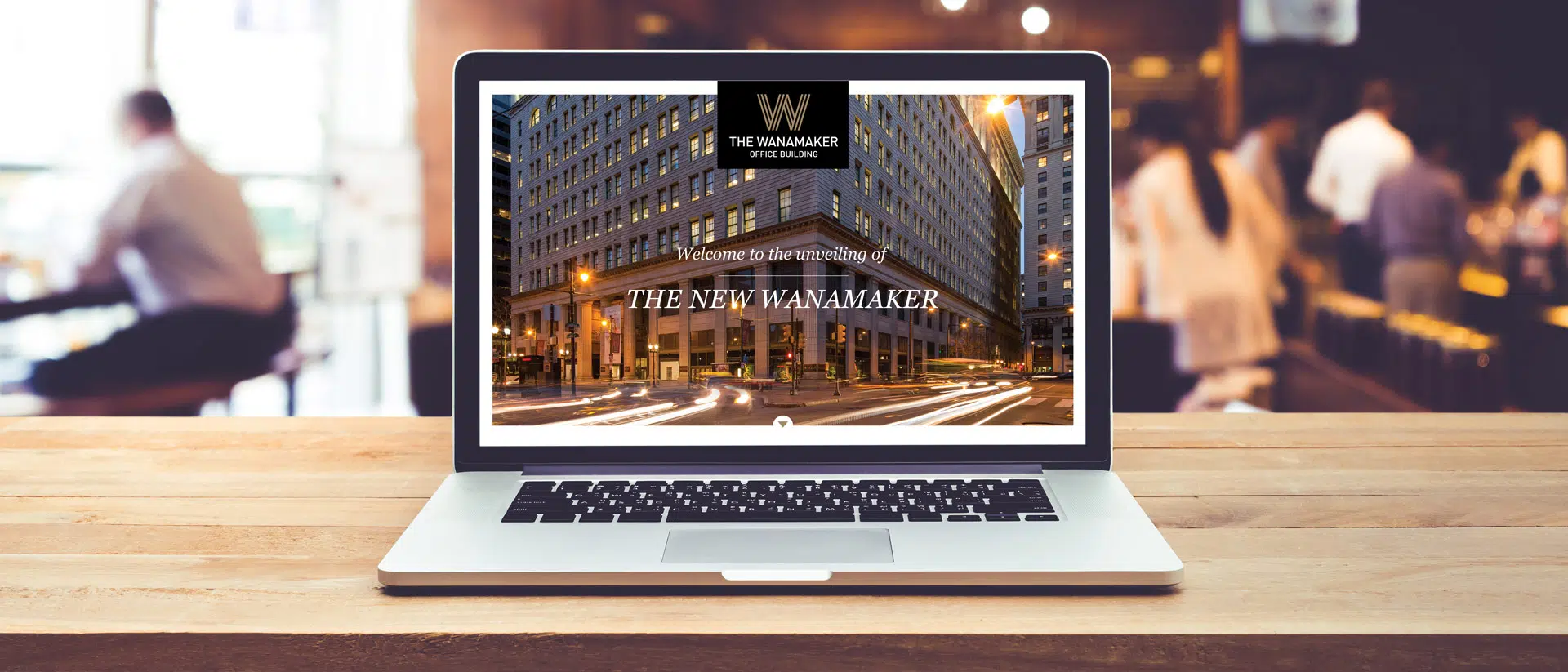 Online Marketing for Wanamaker - Event Landing Page