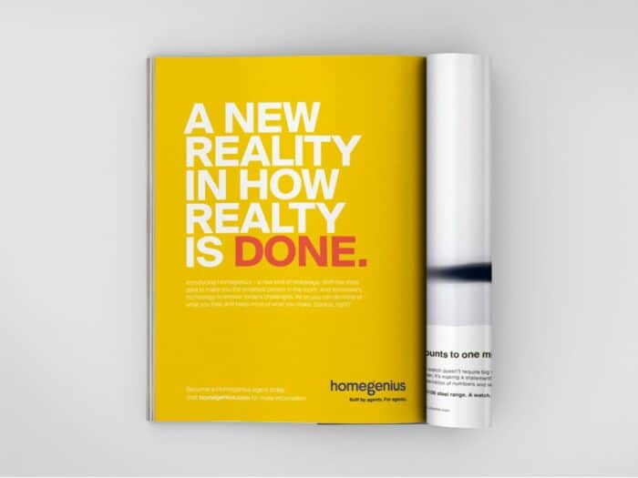 Real Estate Print Advertising