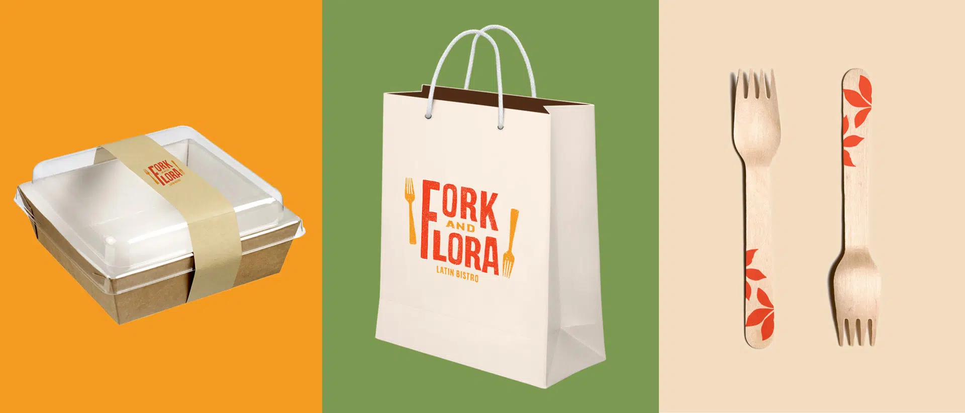Brand Identity for Fork and Flora Restaurant