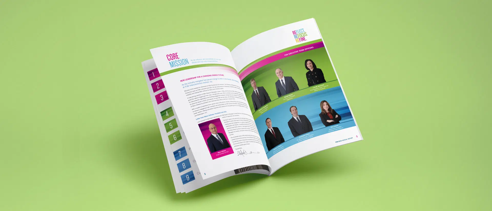 Annual Report Design for PJM