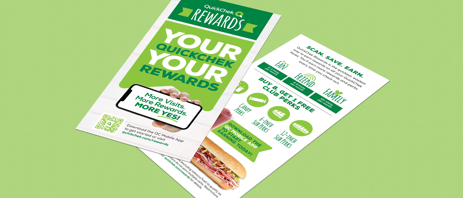 Brand Development -Instore Signage for QuickChek