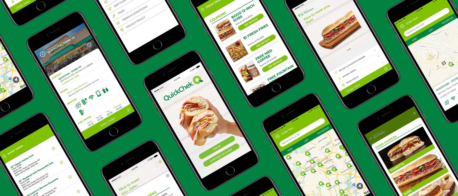 App Design for QuickChek