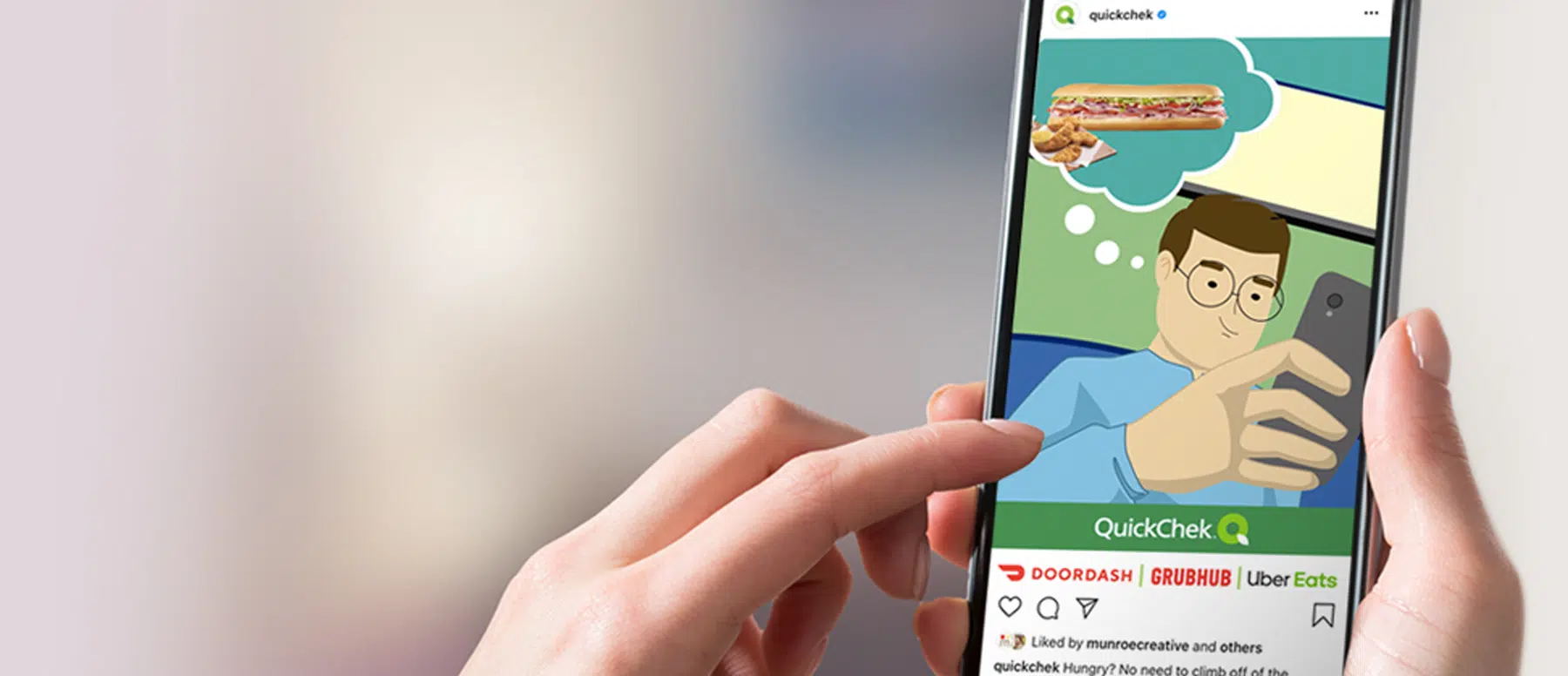 Digital Marketing Campaign for QuickChek Delivery
