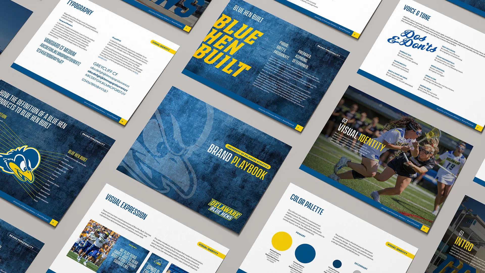 University of Delaware Athletics - Brand Guide Booklet