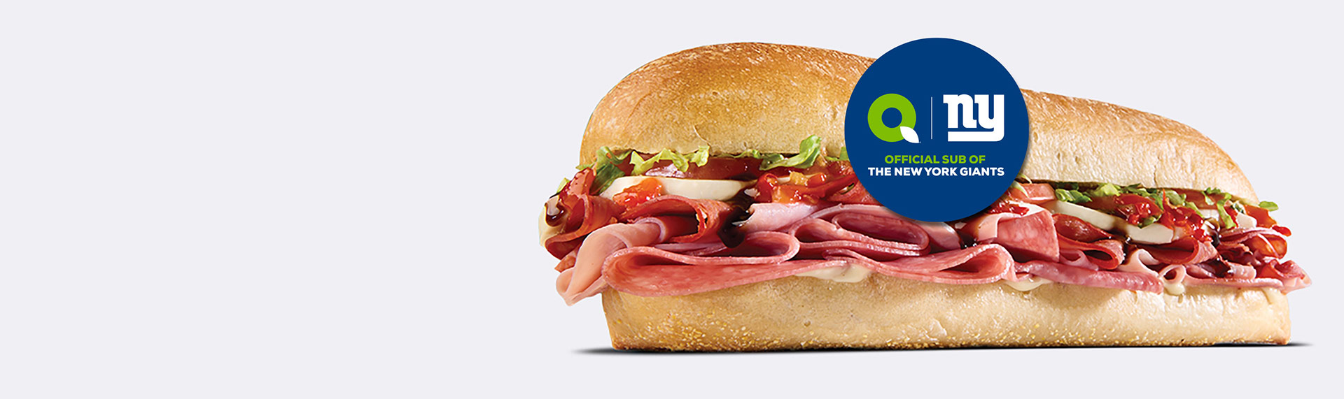 The GIANT Italian Sub - The Official Sub of the New York GIANTS and QuickChek