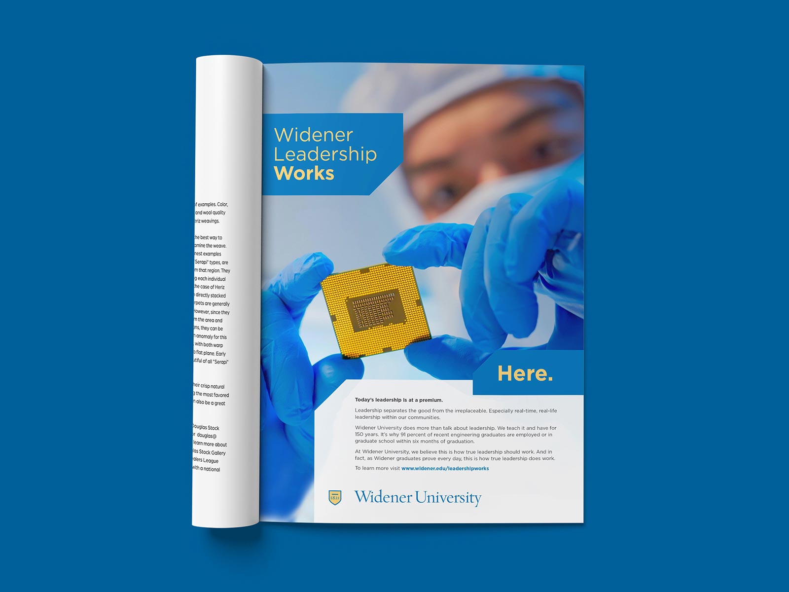 Widener University: Editorial Design Showcase